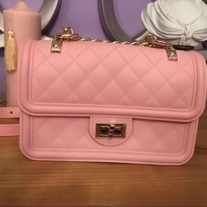 Pink Quilted Jelly Bag